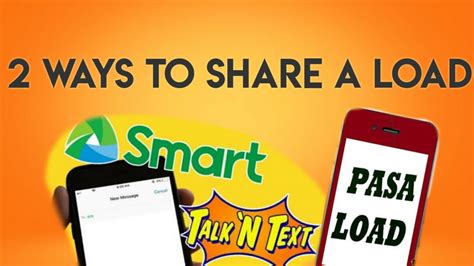 how to load smart card via text|How to pasaload or share a load with S.